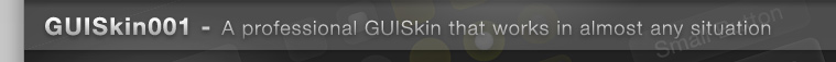 GUIKit001 - The complete GUI solution for indie game developers